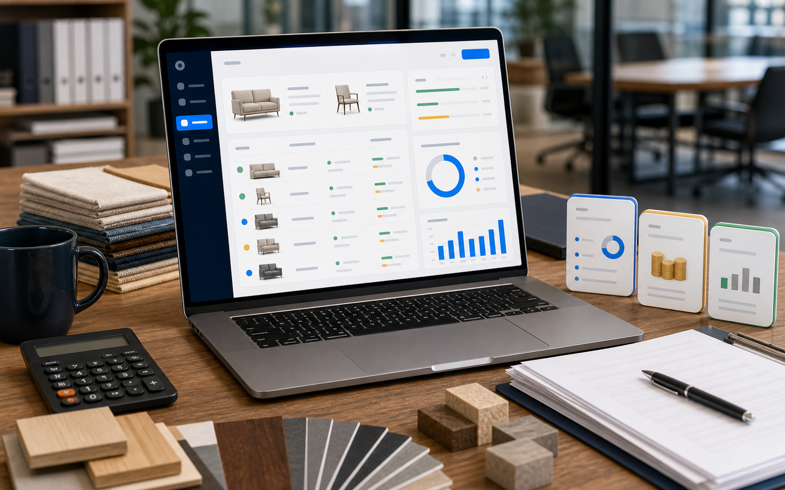Delbig CRM ürün fiyatı, döviz ve maliyet akışını anlatan yazısız web görseli