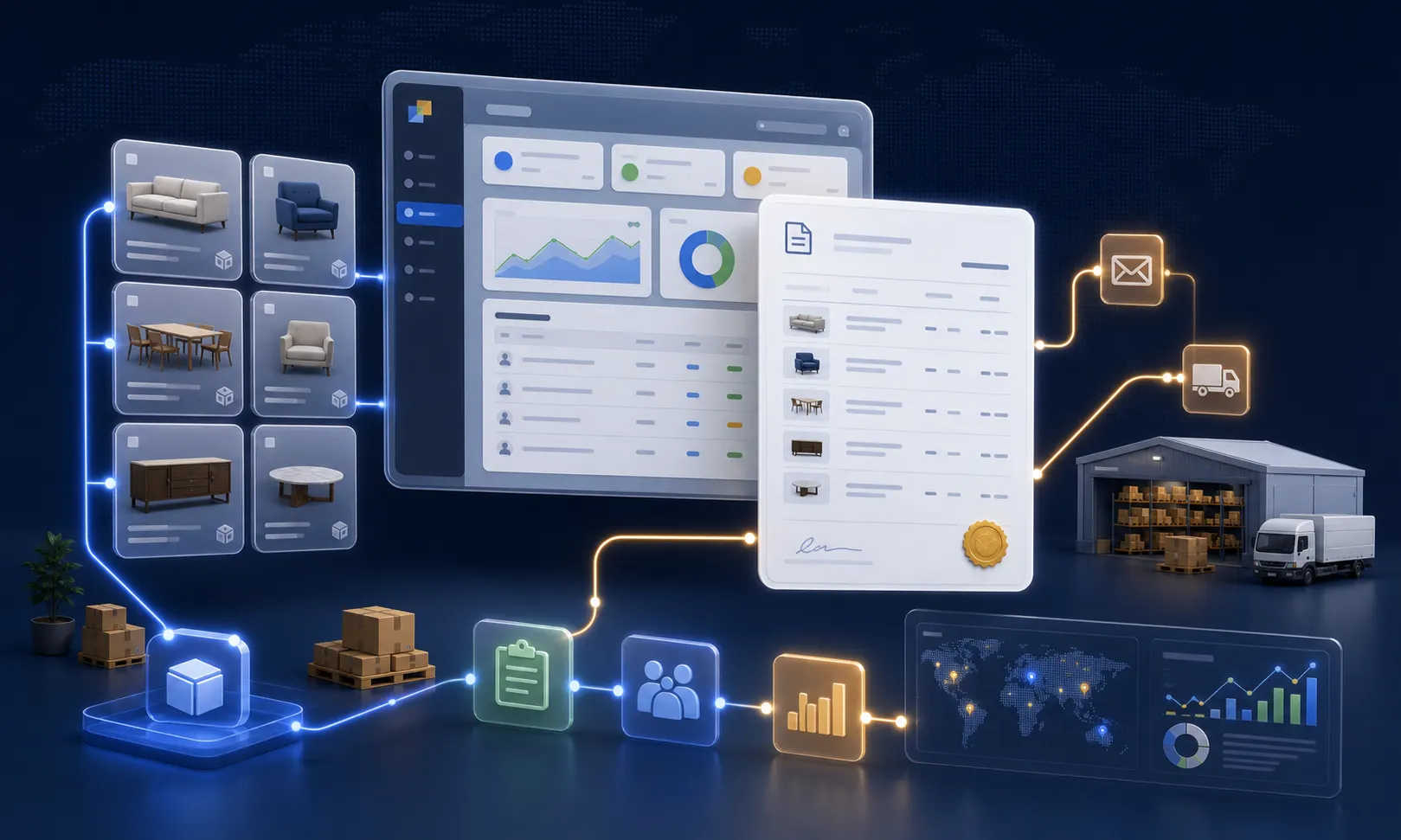 Визуал Delbig CRM: создание предложения из изображений