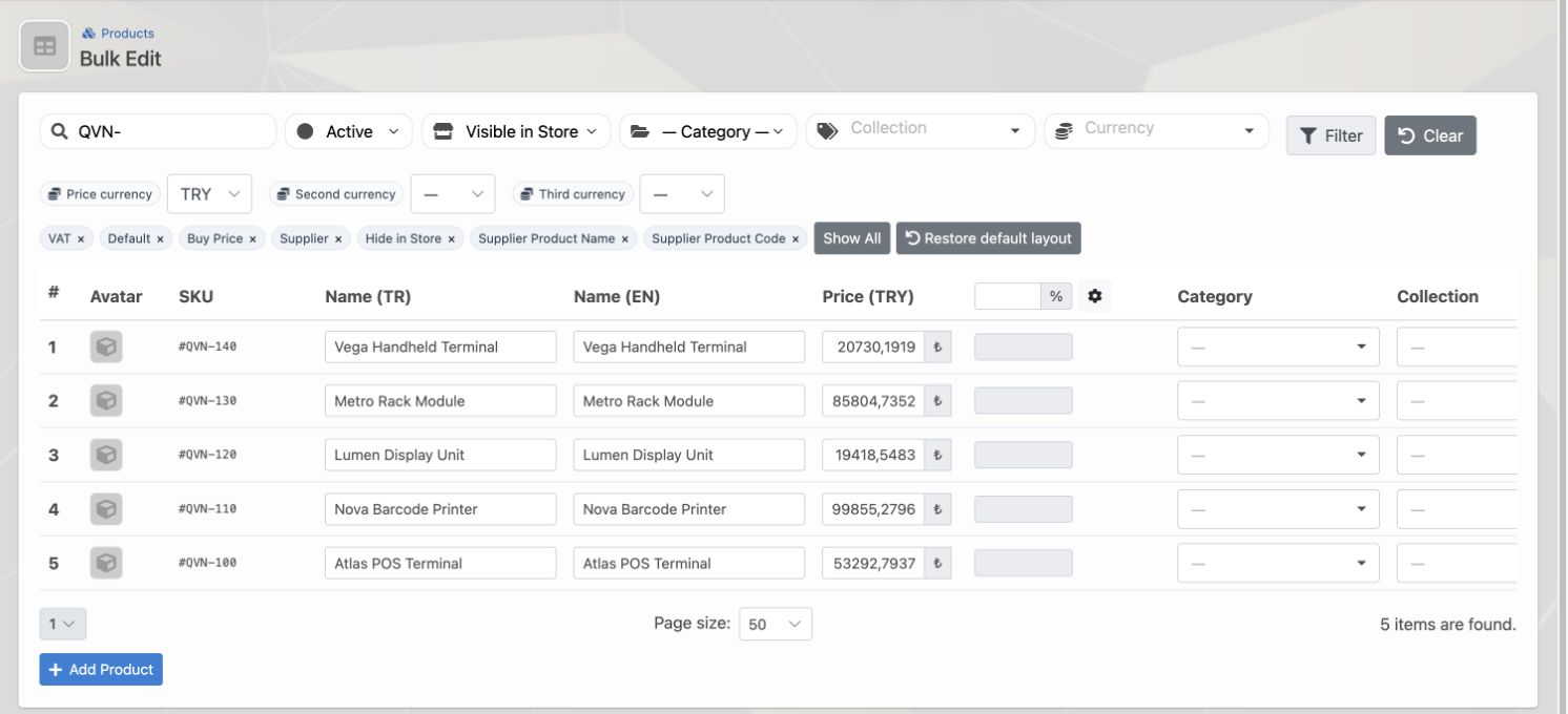 Verified English Delbig CRM screen showing this workflow in the product.