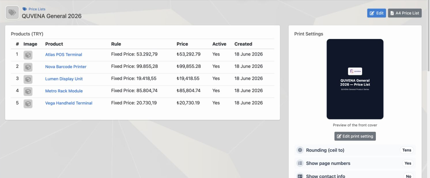Verified English Delbig CRM screen showing this workflow in the product.